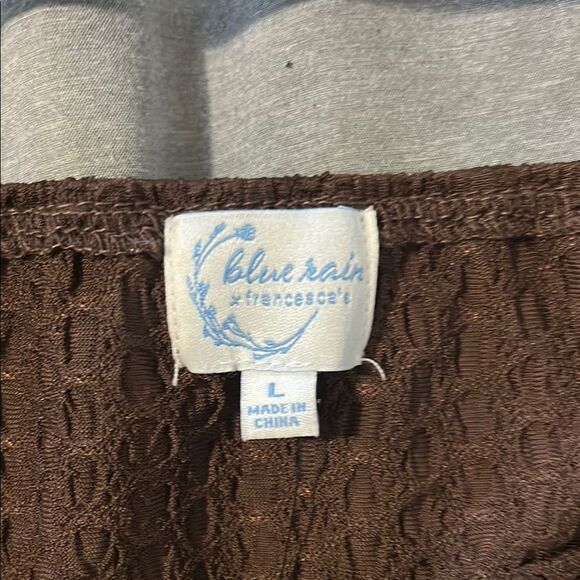 🖤2/$25 Elegant Brown Long Sleeve Women's Top - Picture 3 of 5